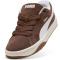 PUMA Park Lifestyle Easy Suede Sneaker 15 - chocolate/puma white 36
