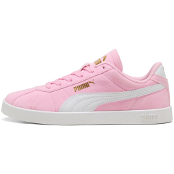 PUMA Club II Wildleder Sneaker Kinder 18 - pink shimmer/puma white 38