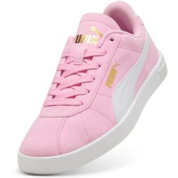 PUMA Club II Wildleder Sneaker Kinder 18 - pink shimmer/puma white 38
