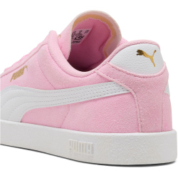 PUMA Club II Wildleder Sneaker Kinder 18 - pink shimmer/puma white 38