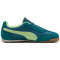 PUMA Arizona Nylon Sneaker 23 - cold green/fizzy lime/puma gold 36