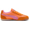 PUMA Arizona Nylon Sneaker 22 - orange glo/poised pink/puma gold 47