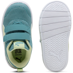 PUMA Courtflex V3 Mesh Baby-Sneaker mit Klettverschluss...