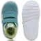 PUMA Courtflex V3 Mesh Baby-Sneaker mit Klettverschluss 20 - baltic sea blue/apple spritz 21