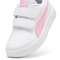 PUMA Courtflex V3 Sneaker mit Klettverschluss Kinder 09 - PUMA white/pink lilac 30