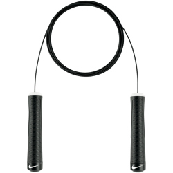 NIKE Fundamental Weighted Rope Springseil 010 black/white