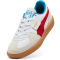 PUMA Palermo Leder Sneaker Kinder 10 - PUMA white/for all time red 35.5