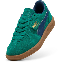 PUMA Palermo Sneaker Kinder 35 - wild green/persian blue 36