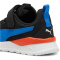 PUMA Anzarun Lite AC PS Kinder Sneaker mit Klettverschluss 38 - PUMA black/hyperlink blue/PUMA white/redmazing 34.5