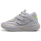 PUMA MB.05 Metallic Basketballschuhe Kinder 01 - vibrant silver/yellow alert/glowing red 35.5