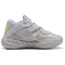 PUMA MB.05 Metallic Basketballschuhe Kinder 01 - vibrant silver/yellow alert/glowing red 35.5