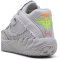 PUMA MB.05 Metallic Basketballschuhe Kinder 01 - vibrant silver/yellow alert/glowing red 35.5