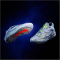PUMA MB.05 Metallic Basketballschuhe Kinder 01 - vibrant silver/yellow alert/glowing red 35.5