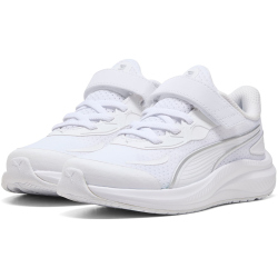 PUMA Skyrocket 2 AC+ Sneaker mit Klettverschluss Kinder 05 - PUMA white 34