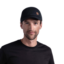 BUFF Essential Baseball Cap solid black