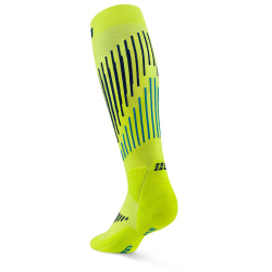 CEP Core Run Merino 3.0 Laufsocken Herren 654 - lime/blue...