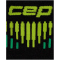 CEP Core Run Merino 3.0 Mid-Cut Laufsocken Damen 582 - black/lime II (34-37)