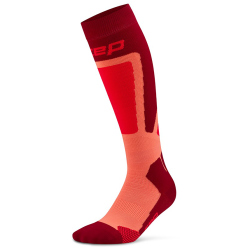 CEP Thermo 4.0 Skisocken Damen 959 - red/coral II (34-37)