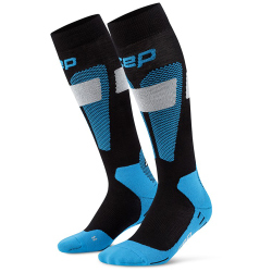 CEP Merino 3.0 Skisocken Damen 303 - black/blue II (34-37)
