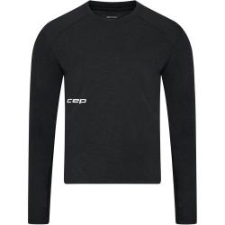 CEP Core Run Merino langarm Laufshirt Herren 301 - black L