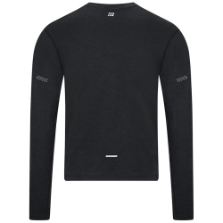 CEP Core Run Merino langarm Laufshirt Herren 301 - black L
