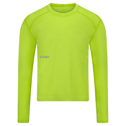 CEP Core Run Merino langarm Laufshirt Herren 289 - lime M