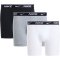 3er Pack NIKE Essential Cotton Stretch Boxershorts Briefs Herren XYO - adobe brown S