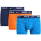 3er Pack NIKE Cotton Stretch Boxershorts Trunks Herren 1MI - cadet blue S