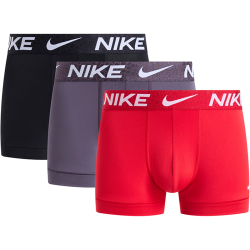 3er Pack NIKE Boxershorts Trunks Herren U9H - sport red L