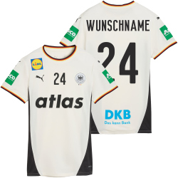 PUMA DHB Deutschland Heimtrikot 2026 Damen inkl. Wunschname und -Nummer
