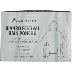 Whistler Bianro Festival Regenponcho 8899 - transparent