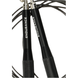 ENDURANCE Aluminum Springseil 1001 - black