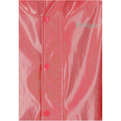 ZigZag Sylvia Glitter PU Regenjacke + Regenhose Set Kinder