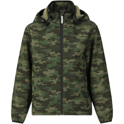 ZigZag Onetwo Printed Softshelljacke Kinder