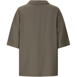 nou Natasha kurzarm Leinenbluse Damen