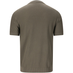 nou Beusch Knitted Poloshirt Herren