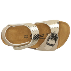 ZigZag Avila Kork Sandalen Kinder 5049 - gold 28
