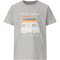 ZigZag Woodtown Melange T-Shirt Kinder 1005 - light grey melange 2 (92)