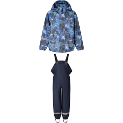 ZigZag Kaspar PU Regenjacke + Regenhose Set Kinder 2002 -...