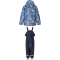 ZigZag Kaspar PU Regenjacke + Regenhose Set Kinder 2002 - navy 2 (92)