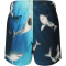 ZigZag Sealife Boardshorts Kinder 3769 - print shar 2 (92)