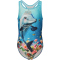 ZigZag Magical Badeanzug Mädchen 3766 - print dolphin 2 (92)