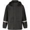 ZigZag Simba PU Regenjacke + Regenhose Set Kinder 1001 - black 2 (92)