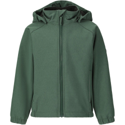 ZigZag Bjorn Melange Softshelljacke Kinder 3175 - trekking green 4 (104)