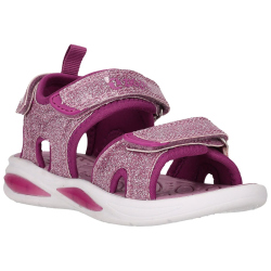 ZigZag Flouer Leuchtsandalen Kinder 4372 - keepsake lilac 24
