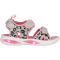 ZigZag Flouer Leuchtsandalen Kinder 4319 - silver pink 24