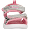 ZigZag Flouer Leuchtsandalen Kinder 4319 - silver pink 24