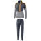 erima Squad Trainingsanzug Damen slate grey/monument grey/new orange 38