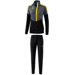 erima Squad Trainingsanzug Damen slate grey/black/yellow 34