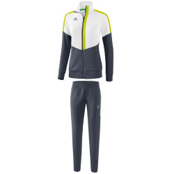 erima Squad Trainingsanzug Damen white/slate grey/bio...